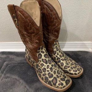 Roper Leopard Boots
